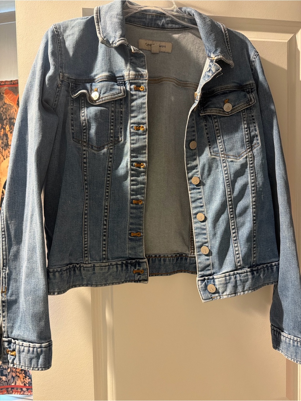 Calvin Klein Jeans Light Blue Denim Jacket